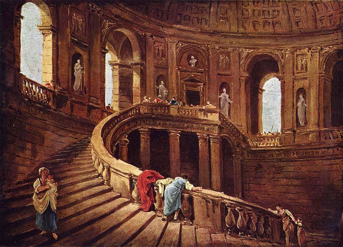 Staircase in the Palace of Caprarola